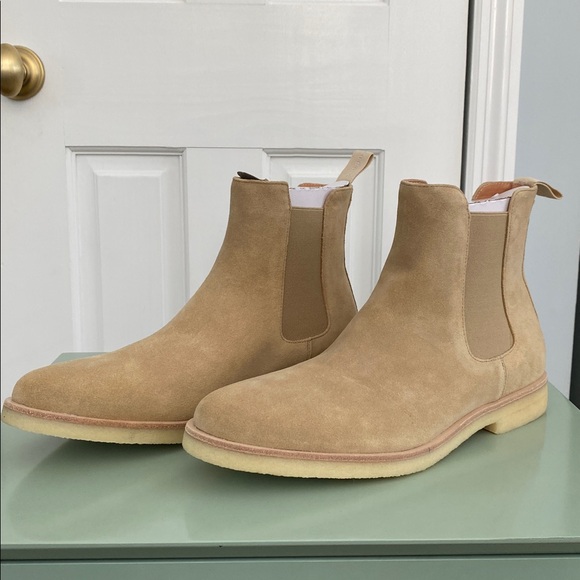 New Republic / NWT Men’s Suede Chelsea Boots / Tan / 10 - Picture 3 of 15